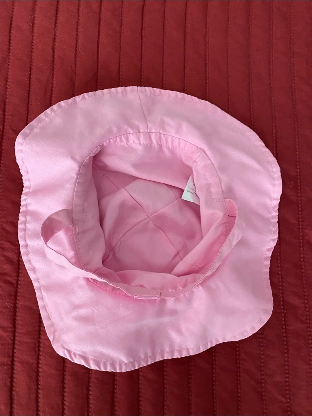 Pink Baby Sun Hat - Soft Wide Brim